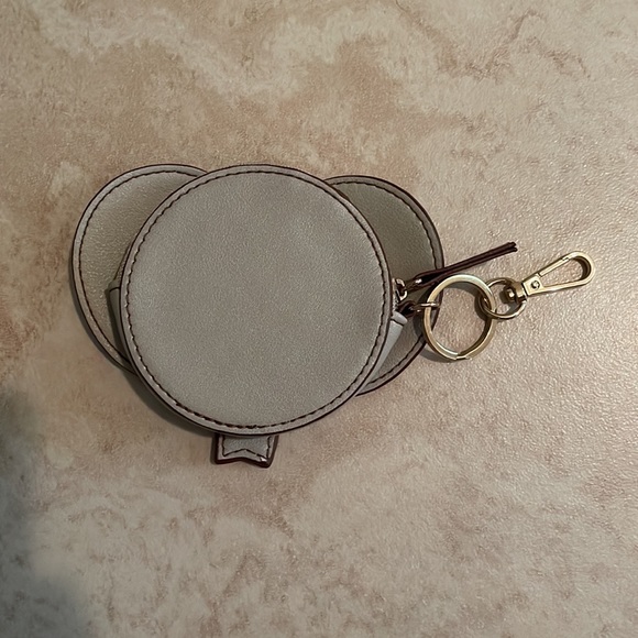 Dressbarn Elephant Coin Purse Keychain - Picture 2 of 3